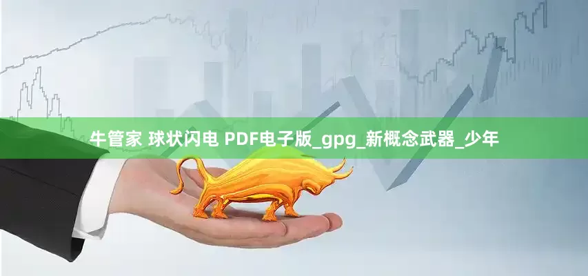 牛管家 球状闪电 PDF电子版_gpg_新概念武器_少年