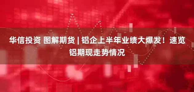 华信投资 图解期货 | 铝企上半年业绩大爆发！速览铝期现走势情况